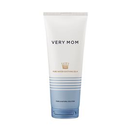 VERY MOM Pure Water Soothing Gel+ 200ml – 3.5% Panthenol Hydrating Gel with Irish Moss & Ceramide, Lightweight Calming Moisturizer for Sensitive Skin _ Made in KOREA